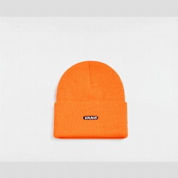 Vans BAGLEY TALL CUFF BEANIE, MAN, ORANGE, SIZE: