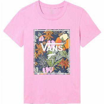 Vans BOXLET T-SHIRT (FUCHSIA PINK) WOMEN PINK