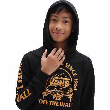 Vans BOYS ORIGINAL GRIND PULLOVER HOODIE (8-14 YEARS) (BLACK) BLACK