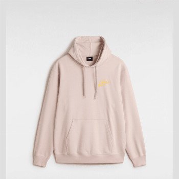 Vans BRUSH SCRIPT II CREW SWEATSHIRT, MAN, PINK, SIZE: S