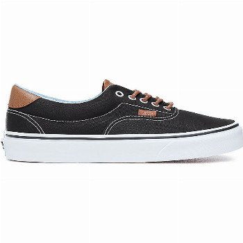 VansC&L ERA 59 SHOES (BLACK-ACID DENIM) WOMEN BLACK