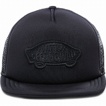 Vans CLASSIC PATCH TRUCKER HAT (BLACK) MEN BLACK