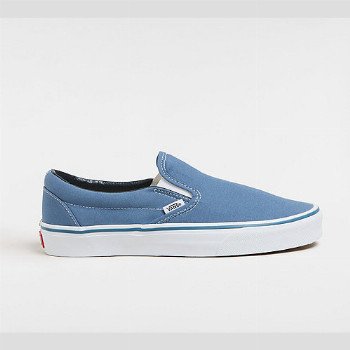 Vans CLASSIC SLIP-ON SHOES (NAVY) UNISEX BLUE