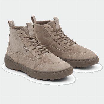 Vans COLFAX BOOT MTE-1 SHOES, MAN, BEIGE, SIZE: 12