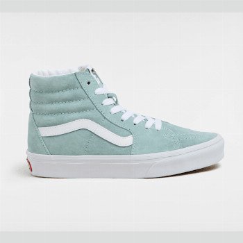 Vans COLOR THEORY SK8-HI SHOES, MAN, BLUE, SIZE: 12