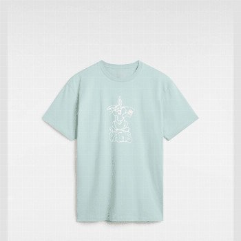 Vans CRAZY EDDY T-SHIRT, MAN, BLUE, SIZE: L