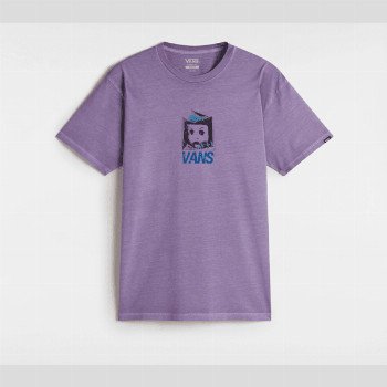 Vans DOLLFACE T-SHIRT, MAN, PURPLE, SIZE: L