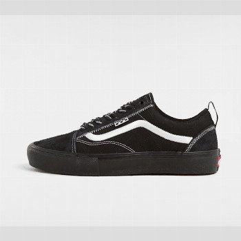 Vans âDOOBIEâ SKATE OLD SKOOL NET SHOES, MAN, BLACK, SIZE: 10.5