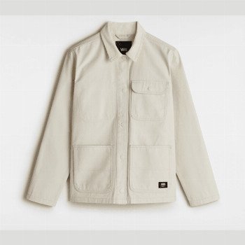 Vans DRILL CHORE JACKET, WOMAN, BEIGE, SIZE: S