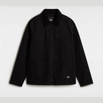 Vans DRILL CHORE JACKET, WOMAN, BLACK, SIZE: XS