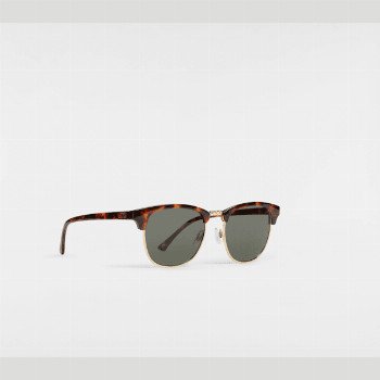 Vans DUNVILLE SUNGLASSES, MAN, BROWN, SIZE: