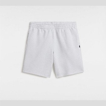Vans ELEVATED DOUBLE KNIT RELAXED SHORTS (WHITE HEATHER) WOMEN WHITE