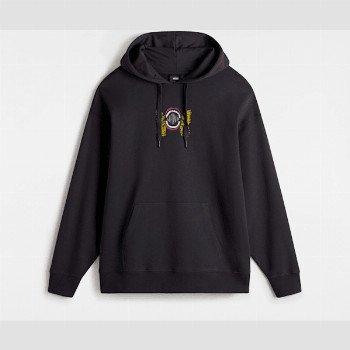 Vans ETHEREAL PULLOVER HOODIE, WOMAN, BLACK, SIZE: L