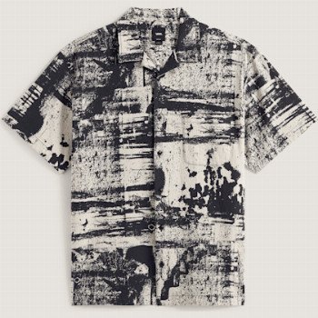 Vans FALLON SHIRT, MAN, BEIGE, SIZE: XS