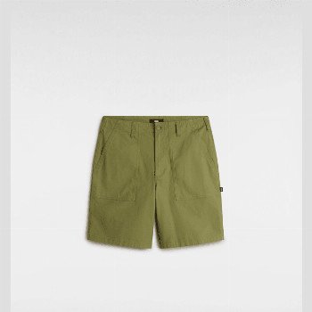 Vans FATIGUE LOOSE SHORTS, MAN, GREEN, SIZE: 30