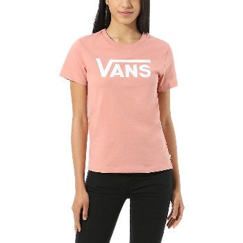 Vans FLYING V CREW TEE (ROSE DAWN) WOMEN PINK