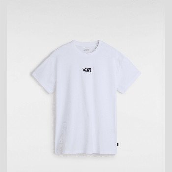 Vans FLYING V OVERSIZED T-SHIRT, WOMAN, WHITE, SIZE: XXS