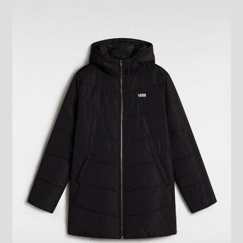 Vans FOUNDRY LONG MTE JACKET, WOMAN, BLACK, SIZE: S