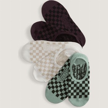 Vans FUEGO CANOODLE SOCKS (3 PAIRS), MAN, GREEN, SIZE: L