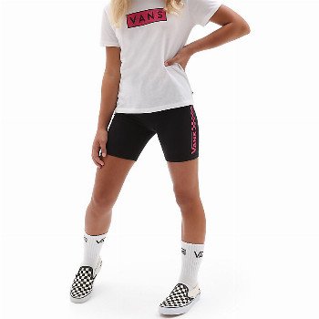VansGIRLS CHALKBOARD LEGGING SHORTS (8-14 YEARS) (BLACK) BLACK