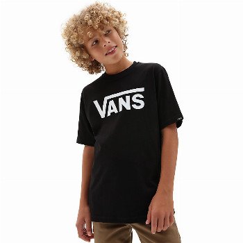 Vans KIDS CLASSIC T-SHIRT (8-14+ YEARS) (BLACK-WHITE) BOYS WHITE