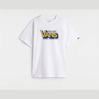 Vans KIDS ER DROP T-SHIRT (8-14 YEARS), WHITE, SIZE: L