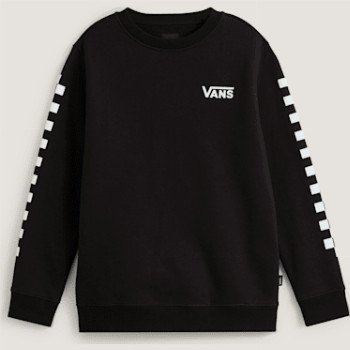 Vans KIDS EXPOSITION SWEATSHIRT (8-14 YEARS), BLACK, SIZE: M