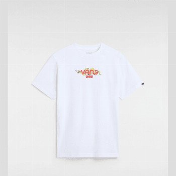 Vans KIDS GOODNESS SNAKES T-SHIRT (8-14 YEARS), WHITE, SIZE: S