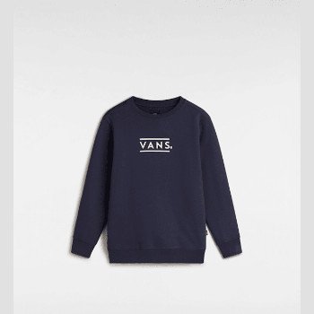Vans KIDS HALF BOX CREW SWEATSHIRT (8-14 YEARS), BLUE, SIZE: XL