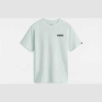 Vans KIDS HEADWAVES T-SHIRT (8-14 YEARS), GREEN, SIZE: L