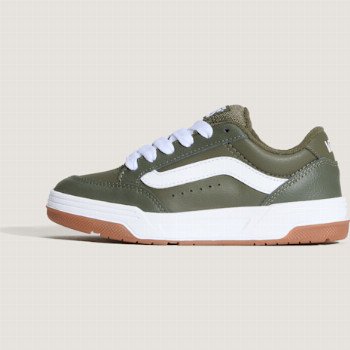 Vans KIDS HYLANE SHOES (4-8 YEARS), GREEN, SIZE: 11