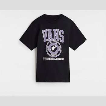 Vans KIDS INTER V T-SHIRT (8-14 YEARS), BLACK, SIZE: L