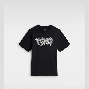 Vans KIDS JANGLED T-SHIRT (8-14 YEARS), BLACK, SIZE: L