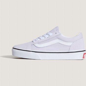 Vans KIDS OLD SKOOL SHOES (4-8 YEARS), LILAC, SIZE: 2