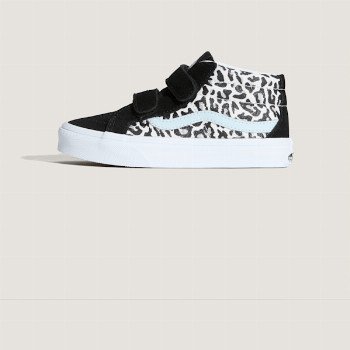 Vans KIDS SK8-MID SHOES (4-8 YEARS), BLUE, SIZE: 10.5