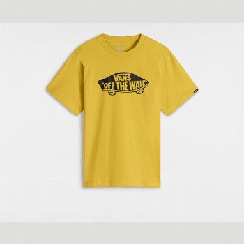 Vans KIDS STYLE 76 T-SHIRT (8-14 YEARS), YELLOW, SIZE: L