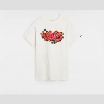Vans KIDS TAGGED T-SHIRT (8-14 YEARS), WHITE, SIZE: XL