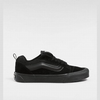 Vans KNU SKOOL SHOES, MAN, BLACK, SIZE: 2.5