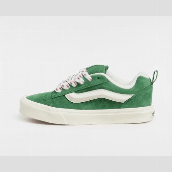 Vans KNU SKOOL SHOES, MAN, GREEN, SIZE: 6.5