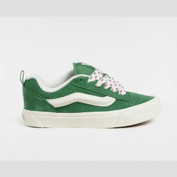 Vans KNU SKOOL SHOES, MAN, GREEN, SIZE: 5.5