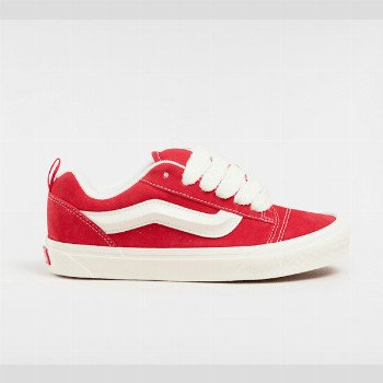 Vans KNU SKOOL SHOES, MAN, RED, SIZE: 12