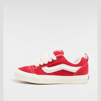 Vans KNU SKOOL SHOES, MAN, RED, SIZE: 9.5