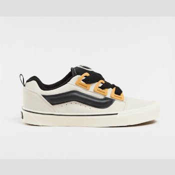 Vans KNU SKOOL SHOES, MAN, WHITE, SIZE: 12