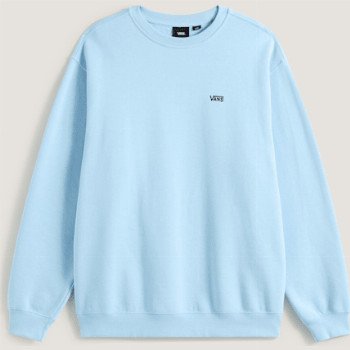 Vans LEFT CHEST II CREW SWEATSHIRT, MAN, BLUE, SIZE: XXL