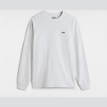 Vans LEFT CHEST II LOGO T-SHIRT, MAN, GREY, SIZE: L