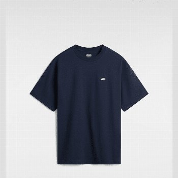 Vans LEFT CHEST LOGO II T-SHIRT, MAN, BLUE, SIZE: XXL