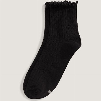Vans LETTUCE HAVE IT HALF CREW SOCKS (1 PAIR), MAN, BLACK, SIZE: M