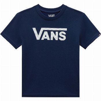 Vans LITTLE KIDS CLASSIC LOGO T-SHIRT (2-8 YEARS) (DRESS BLUES) BLUE
