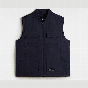 Vans MCAVOY STATION VEST, MAN, BLUE, SIZE: L