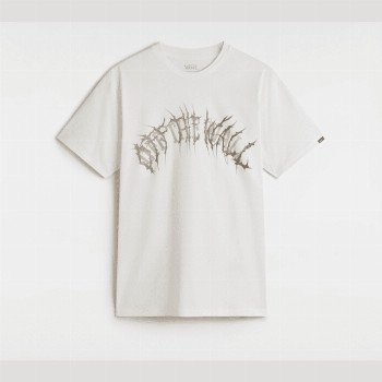 Vans METAL ARCH T-SHIRT, MAN, WHITE, SIZE: L